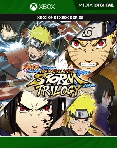 NARUTO SHIPPUDEN: Ultimate Ninja STORM Trilogy – Xbox One / XS – Mídia Digital