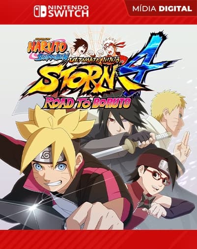 Naruto Shippuden: Ultimate Ninja Storm 4: Road to Boruto – Nintendo Switch – Mídia Digital